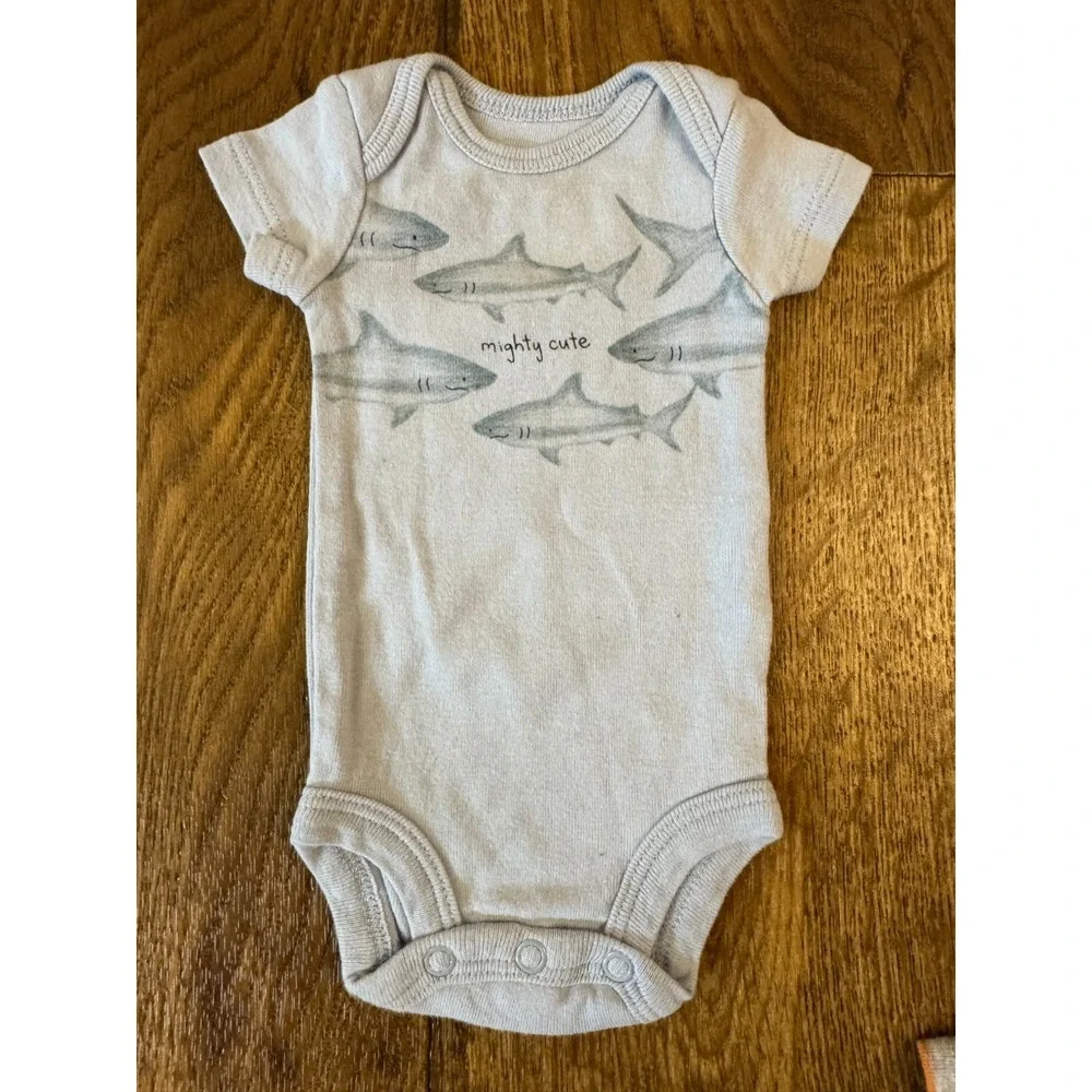 Preemie Baby Boy Basic Clothing Bundle Lot Sleepers Bodysuits Cute Layette Set